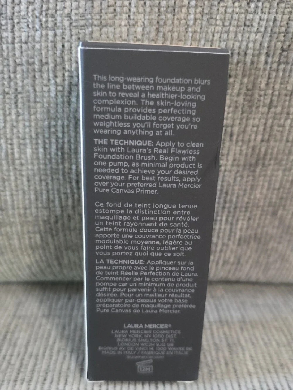 Laura Mercier Real Flawless Perfecting Foundation, 1oz., New, Silk Or Buff.